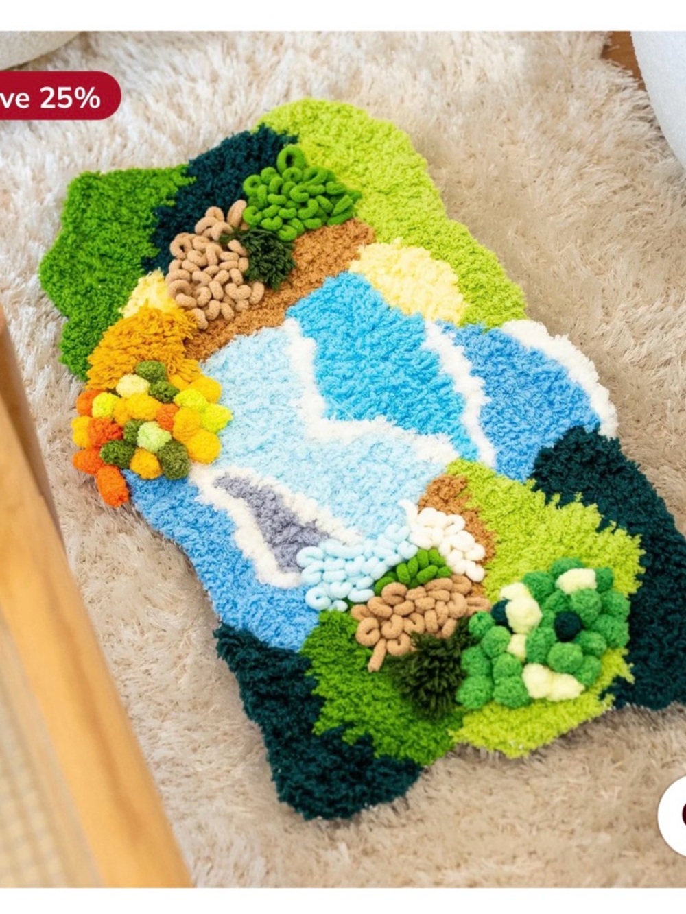 Rug Making Kit – Multicolor - Picture 3 of 5